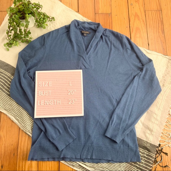Brooks Brothers Silk and Cashmere Sweater - Picture 1 of 8